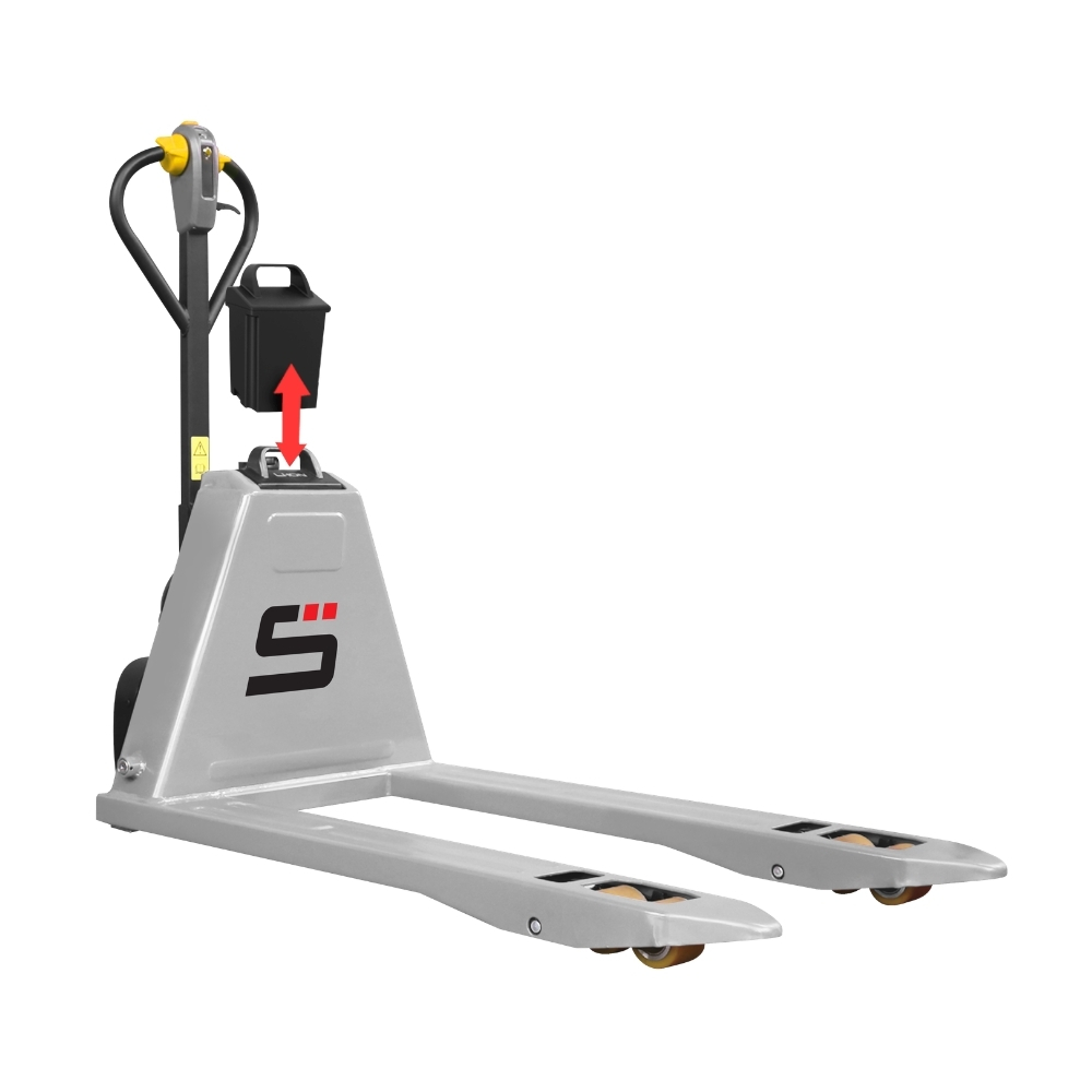 LIFTEK DriverTruk 30 - 1500kg, 560 x 1150mm, Removable LI Battery